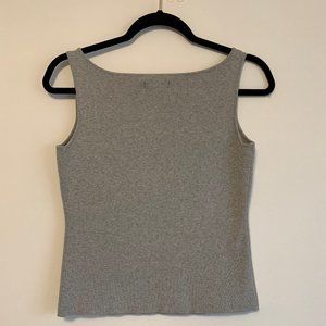 Banana Republic Tops - Banana Republic Stretch Knit Tank - Heather Grey Banana Republic Tops - Banana Republic Stretch Knit Tank - Heather Grey